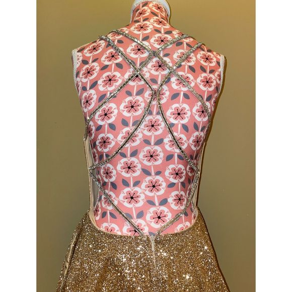 Gold Blush Prom Size 2 Cocktail dress - Picture 2 of 2